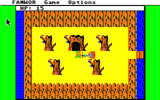 Fanwor - The Legend of Gemda atari screenshot